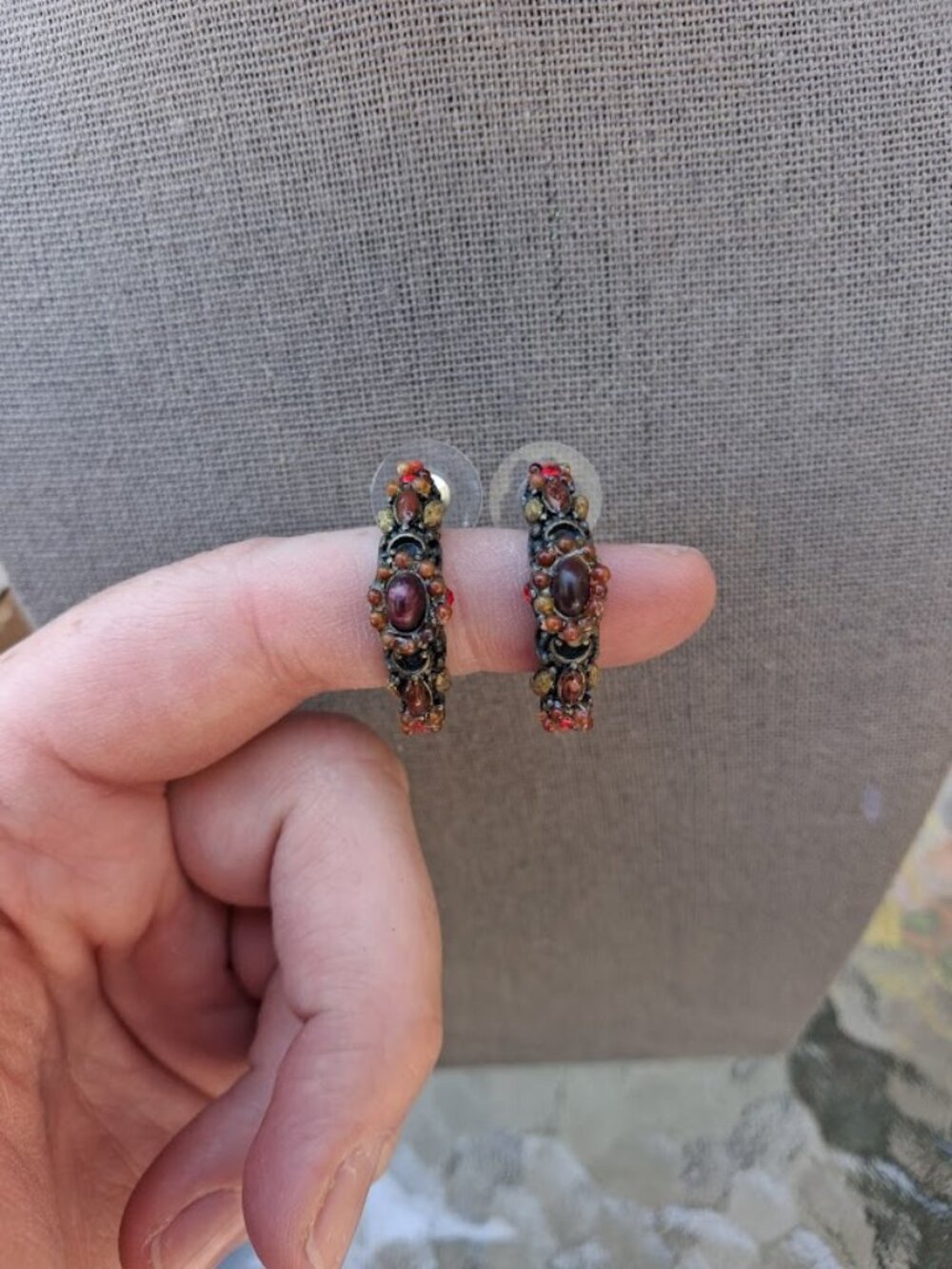 Unusual Hoop earrings